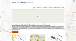 Desktop Screenshot of instalator-bucuresti.ro