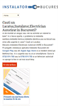 Mobile Screenshot of instalator-bucuresti.ro